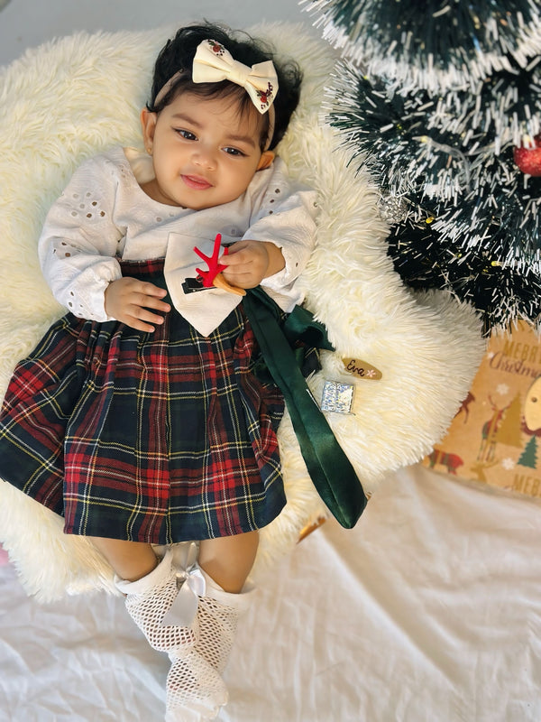 The Merry Plaid Frock