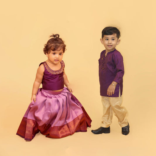 Little Radhika & Maharaja Set